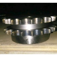 Sprocket Double RS 40 Gear 22 RS40x22T Sprocket Double RS 40-2x22T Sprocket Double RS40x2R - 22T