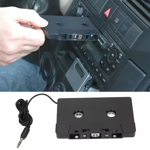 Cassette Adapter Classic Design 4 Channel Car Cassette Aux Adapter Reliable Performance 3.5mm for Ph
