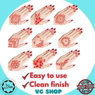 Sticker Inai Corak Inai Lukis Sticker Sticker Inai Pengantin Sticker Inai Murah Sticker Corak Inai I