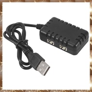 (Y O Q N)2S 7.4V 2-In-1 Charger with XH-3P Connector Plug for AX24 SCX24 UTB18 SCX24 RC Cars & Truck