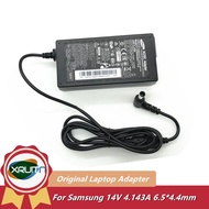 Original 14V 4.143A  4.14A 58W AC/DC Adapter Charger A5814_FPN A5814_DSM For Samsung SyncMaster T27A