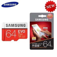 送SD卡套 Adapter!! 100MB/s 4K 極速正版!! Samsung 64G 超高速 UHD U3級 100MB/s R 60MB W SAMSUNG Class 10 EVO Plus