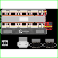 Lembaran Pola Papercraft Krl Skala 50