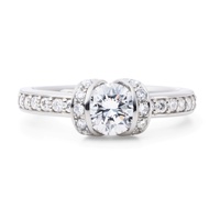 2025 New item pt900 diamond E-Si1-VG 1.026ct CGL Certificate of authenticity