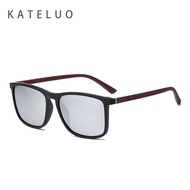 KATELUO ZK1001ตกปลาผู้ชายทรงสี่เหลี่ยมแว่นกันแดดโพลาไรซ์คลาสสิกแว่นตากันแดด UV400