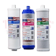 TROUWIDS ไส้กรองน้ำ ไส้กรองน้ำแบบเติม PP/5in1/CTOกรองน้ำไส้กรองเครื่องดูดฝุ่นเติม Pp/5in 1 /Ctto