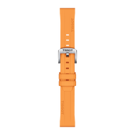 TISSOT OFFICIAL ORANGE SILICONE STRAP LUGS 18 MM (T852047452)