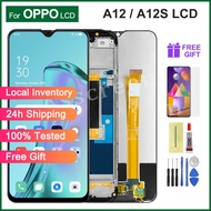 Original LCD For Oppo A12 A12s CPH2083 CPH2077 LCD Touch Screen with Frame Display Digitizer Assembly