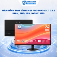 MSI PRO MP242L computer monitor | 23.8 inches, FHD, IPS, 100Hz, 1ms,