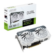 ASUS DUAL (การฺ์ดแสดงผล) รุ่น DUAL-RTX4060TI-O8G-WHITE /NVIDIA GEFORCE RTX4060T OC EDITION /8GB/GDDR