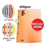 Wholesale Superb Quality 420gsm MEGA 102 (PM) FLAT FILE, (UK) SPRING FILE