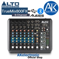ALTO TRUEMIX800FX 8-Channel Real Effect Compact mixer The New 8-Channel With USB Interface Bluetooth