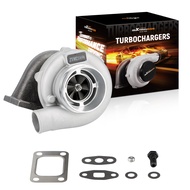 【GT3037】Universal T3 เทอร์โบ 500HP Turbocharger 2.5L-3.0L 4-6 สูบ Water+Oil Cooled T3 A/R0.82 รถแต่ง