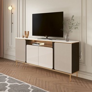 Slate bedroom TV cabinet, simple modern tall TV cabinet, light luxury side cabinet, simple storage c