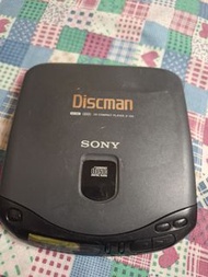 不知好壞Sony discman CD機 CD PLAYER D-135