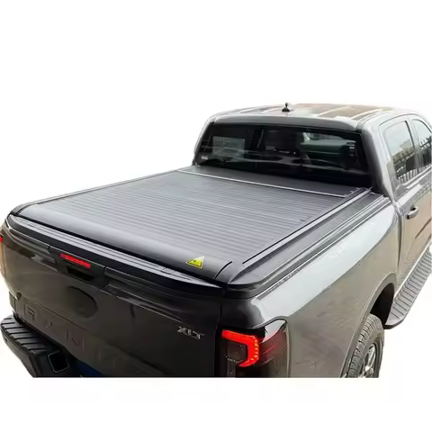 Zolionwil Electric Power Retractable Truck Bed Tonneau Cover for Pickup Truck for 2023 Ranger