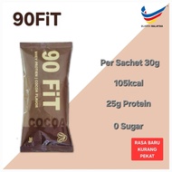 90FIT WHEY PROTEIN ISOLATE SACHET 30G (COCOA CHOCOLATE)