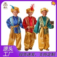 halloween costume kids kids halloween costume Halloween cos Costume Arabian Masquerade India Aladdin