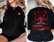 Charles Leclerc Formula One Sweatshirt, F1 Shirt, F1 Two Sides Shirt, Charles Leclerc Shirt, Charles