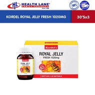 KORDEL ROYAL JELLY FRESH 1020MG 30'S X 3