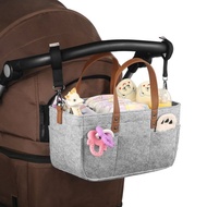 DISCRIM Felt Large Pocket Nappy Bag Changing Nappy Baby Diaper Bag Maternity Handbag Nursery Organizer Basket Infant Diaper Storage Bag