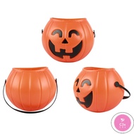 C3S Candy Bucket Halloween Pumpkin Bucket Funny Christmas Gifts Halloween Decorations