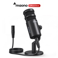 Maono PD100 Professional Podcast Dynamic Microphone Podcast Mic Dynamic Mic XLR Mic for Live Streami