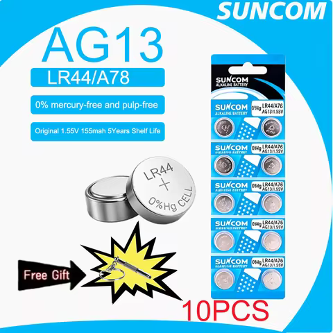 2-30pcs LR44 Batteries L1154F AG13 SR44 A76 Premium Alkaline Battery 1.5V Button Coin Cell Battery f