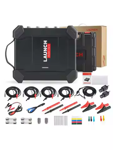 LAUNCH X431 O2-2 Scope Box Oscilloscope 4 Channels 100MHz USB DC Automotive Oscilloscopes Support wo