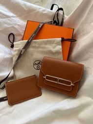 平過原價Hermes Roulis slim 金金 wallet 廢包