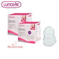 Lunavie Disposable Breast Pads for breastfeeding mon breast pad 3D Shape - per box 36pcs