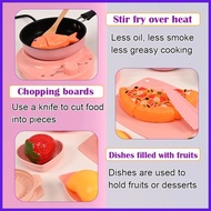 ☸ ☫ 【Cheapest】Real Mini Cooking Set For Kids Kitchen Toys Set for Kids Girls/kids real stove/lutuan
