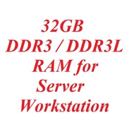 32GB DDR3/DDR3L RAM for Server/Workstation(Used)#S76L77Shop