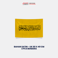 BENDERA KUNING TANDA DUKA KEMATIAN - KAIN TC & SATIN