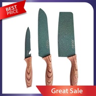 iGOZO Amazonas 130931 Kitchen Knife Set (3pcs) - Local Ready Stocks for Cutting, Cooking, and Food Preparation