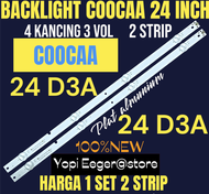 BACKLIGHT TV LCD LED COOCAA 24 INCH 24D3A BACKLIGHT 24 INCH