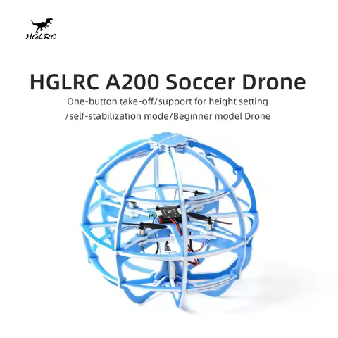 HGLRC A200 Soccer Ball Drone DIY Soccer Drone For RC FPV Quadcopter Freestyle Drone Education Child 