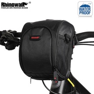 Rhinowalk Bike Handlebar Bag Waterproof High Capacity Front Frame Storage Bag Cycling Shoulder Bag Outdoor Sport MTB Road Bicycle Accessories