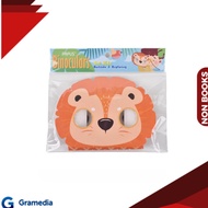 Gramedia Medan - Papus Binoculars Paper Kids - Lion