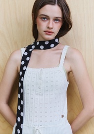 GLOSSIBLE.CO LOLA CAMISOLE เสื้อสายเดี่ยวผ้านิตดีเทล