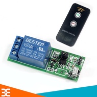 Module Điều Khiển Relay Bằng Remote Hồng Ngoại 5VDC 1 Kênh