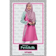 [Ready Stock ] Warga Pendidik Muslimah Collar Short Sleeve Long Sleeve untuk guru pendidik Malaysia Baju Muslimah Baju Jersey Muslimah