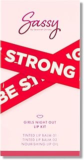 Sassy by Savannah Chrisley Breakup Collection Lip Kit - Contains 2 Balms and Oil to Enhance Your Pou