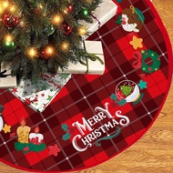 Christmas Tree Skirt New Christmas Decorations Linen Tree Skirt Christmas Tree Bottom Decoration Christmas Tree Apron