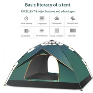 Automatic Popup Camping Tent for 2 Persons Portable Waterproof Rainproof Outdoor Easy Kemah Berkemah