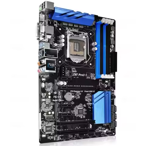 LGA 1150 DDR3 Z97 32GB ATX Mainboard For Asrock Z97 PRO3 Motherboard 100% Tested Fast Ship