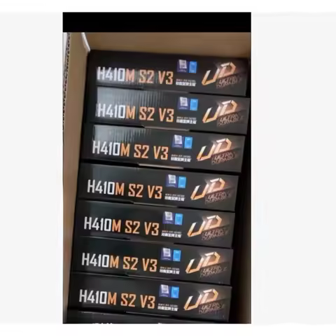 Used H410M-S2 V3 Motherboard LGA1200 Supports 10th Gen CPU Retail Color Box In Stock for Gigabyte