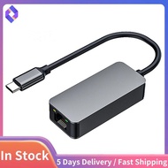 2.5G Ethernet Adapter Network Card Cable Converter Type C to RJ45 Gigabit Network Card Driver-Free