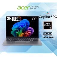 [Ryzen AI 5 340] Swift Go 14 | SFG14-64-R4MJ 14-Inch 3K OLED Display Laptop