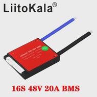 LiitoKala 16S 48V 20A Waterproof BMS 3.2V 18650 32700  Protected Lithium Lifepo4  Battery Pack